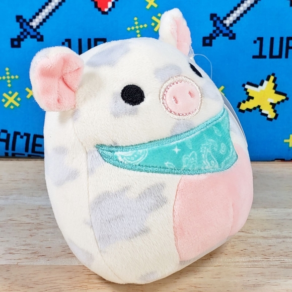 Squishmallow Rosie the Spotted Pig 4.5" UltraSoft Easter Holiday Plush NWT - Picture 2 of 12